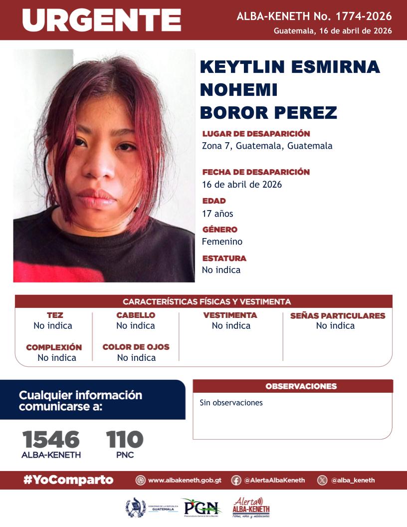 Keytlin Esmirna Nohemi Boror Perez