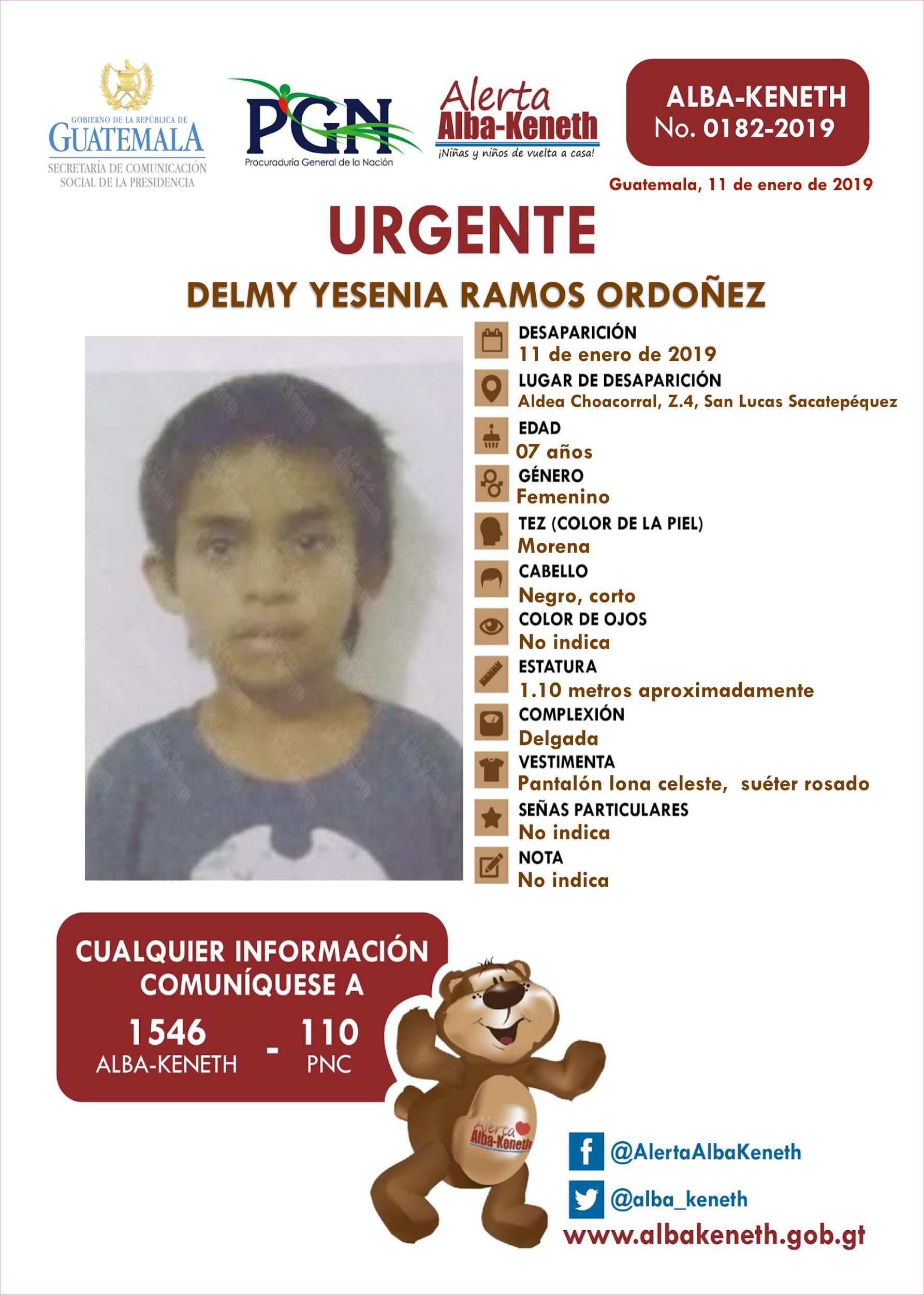 Delmy Yesenia Ramos Ordoñez