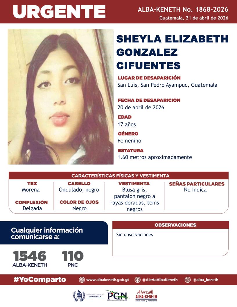 Sheyla Elizabeth Gonzalez Cifuentes