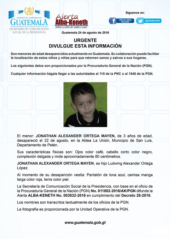 Jonathan Alexander Ortega Mayen