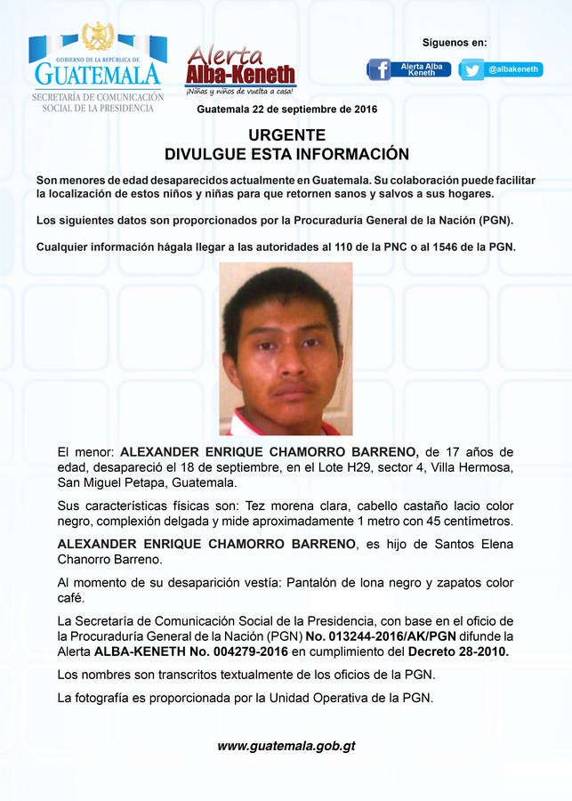 Alexander Enrique Chamorro Barreno