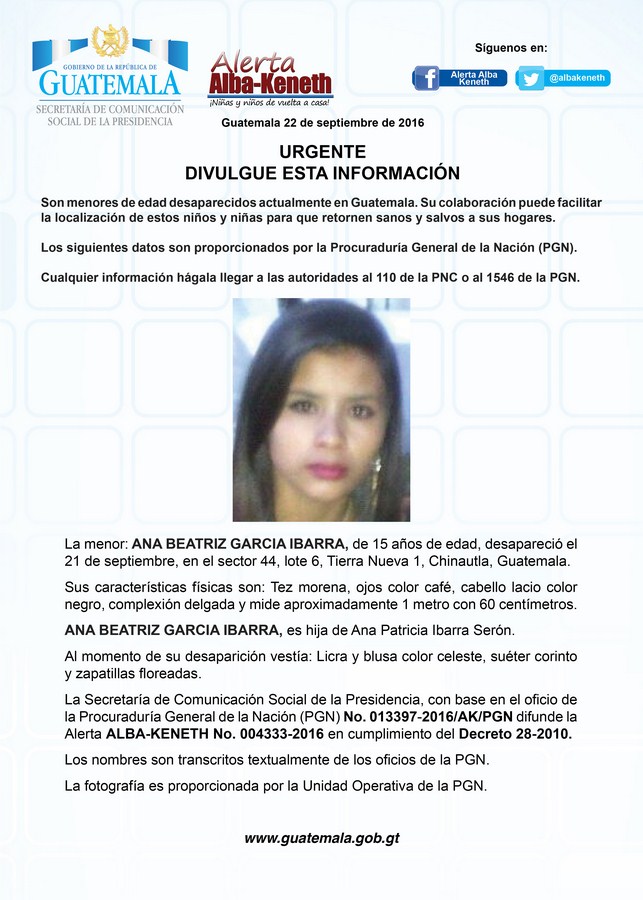 Ana Beatriz Garcia Ibarra