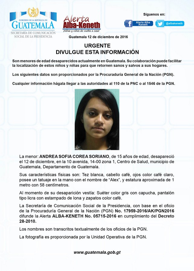 Andrea Sofia Corea Soriano