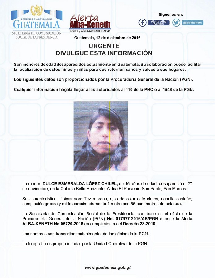 Dulce Esmeralda López Chilel