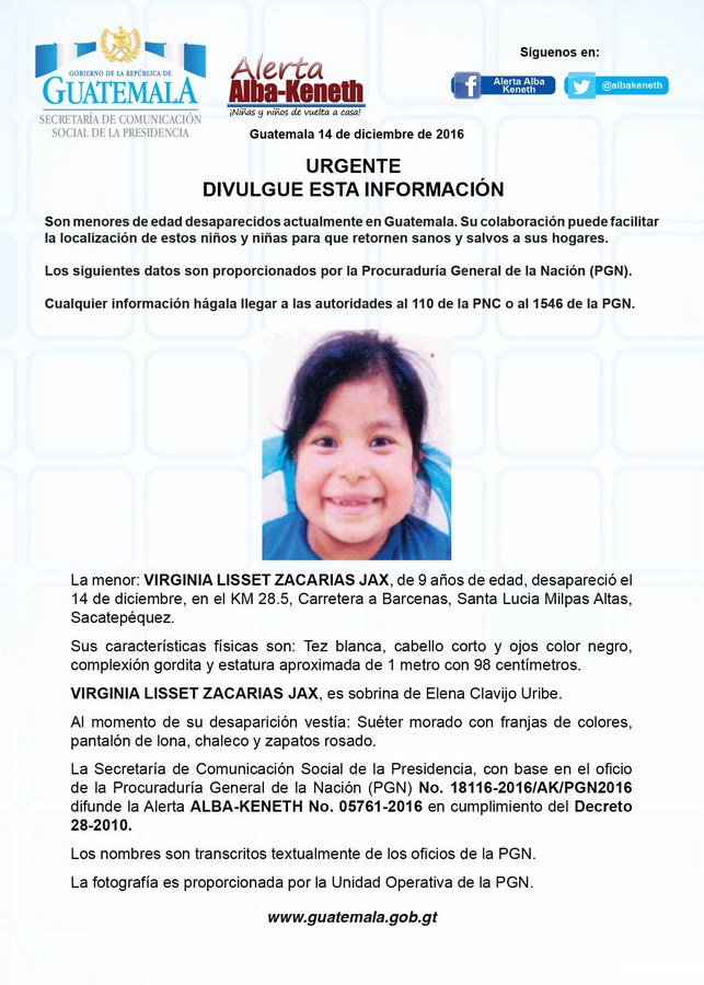 Virginia Lisset Zacarias Jax