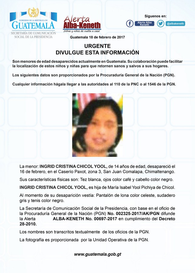 Ingrid Cristina Chicol Yool