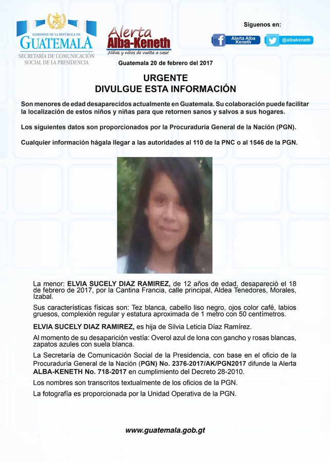 Elvia Sucely Diaz Ramirez