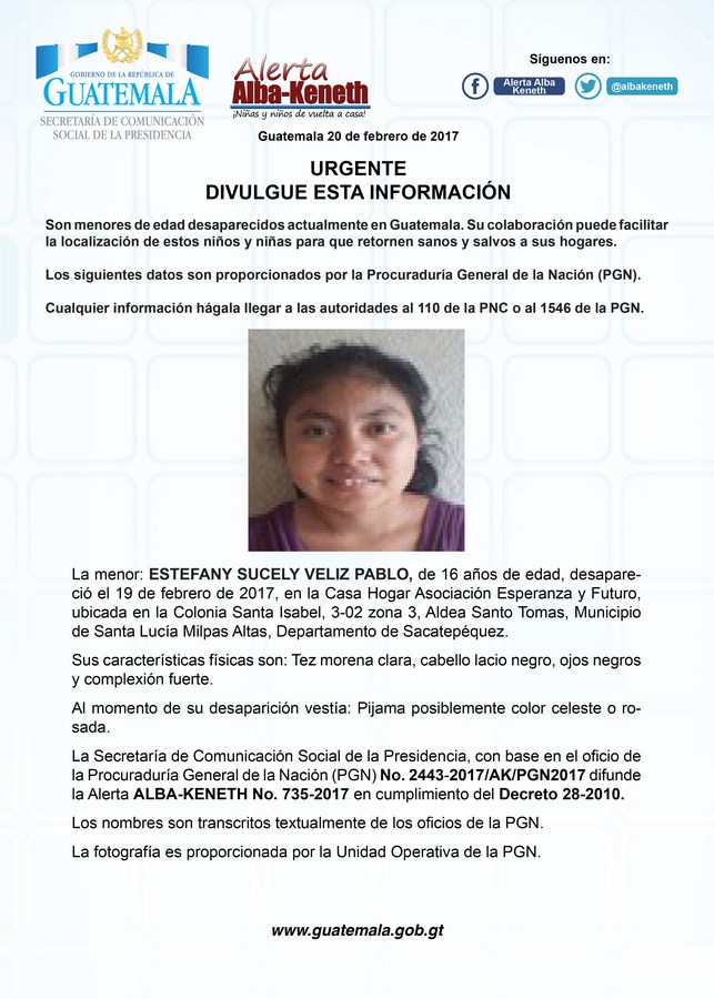 Estefany Sucely Veliz Pablo