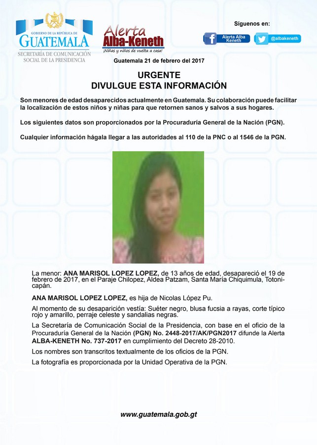 Ana Marisol Lopez Lopez