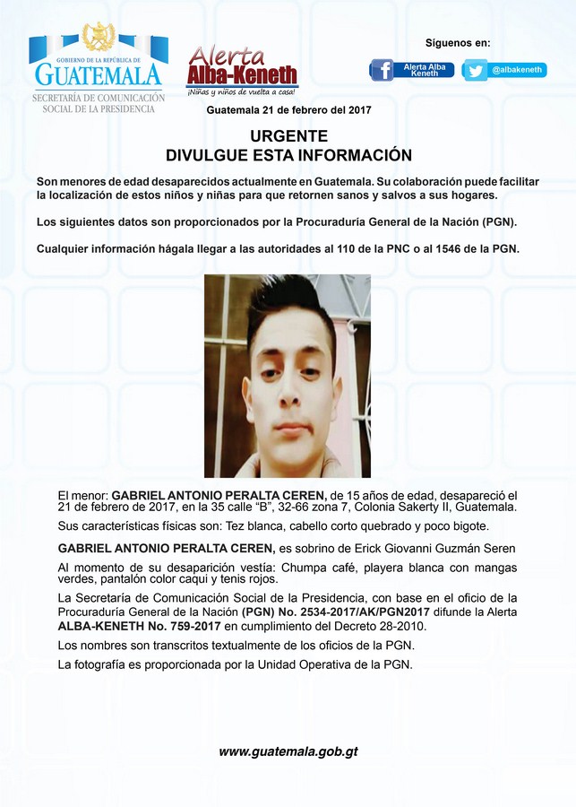 Gabriel Antonio Peralta Ceren