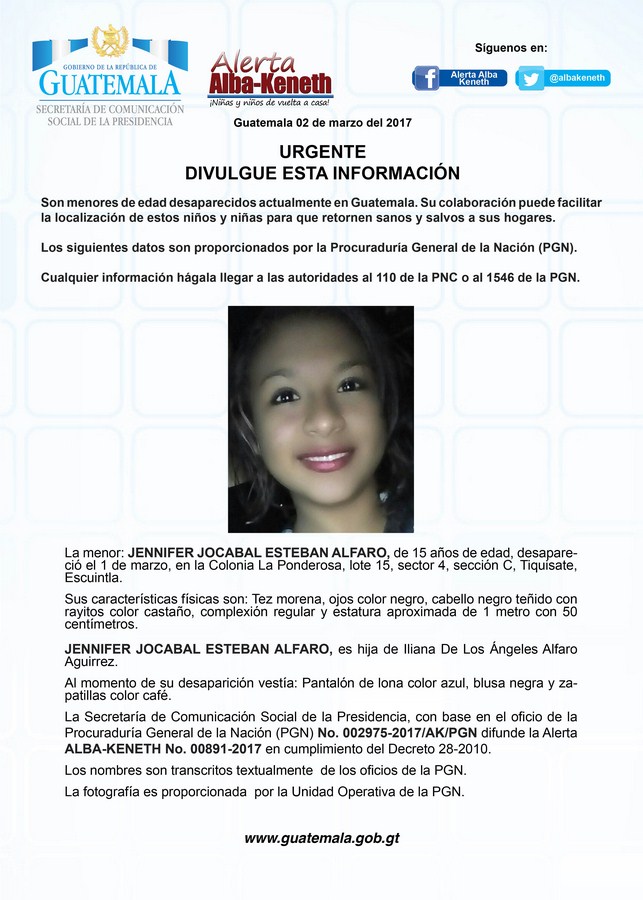 Jennifer Jocabal Esteban Alfaro