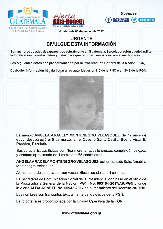 Angela Aracely Montenegro Velasquez