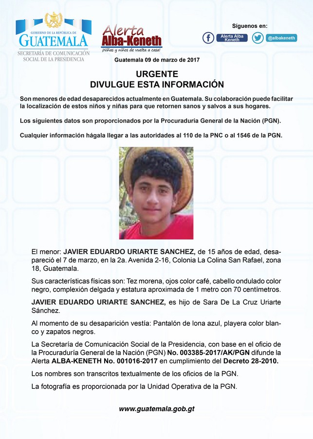 Javier Eduardo Uriarte Sanchez