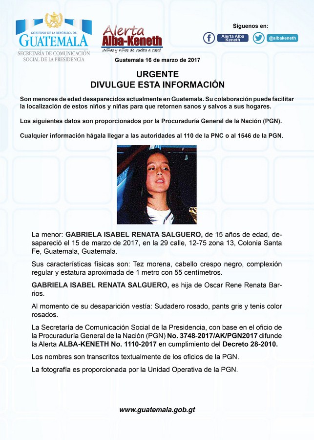 Gabriela Isabel Renata Salguero