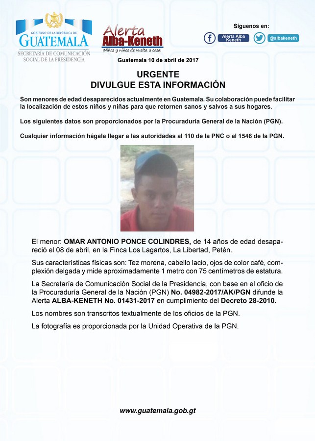 Omar Antonio  Ponce Colindres