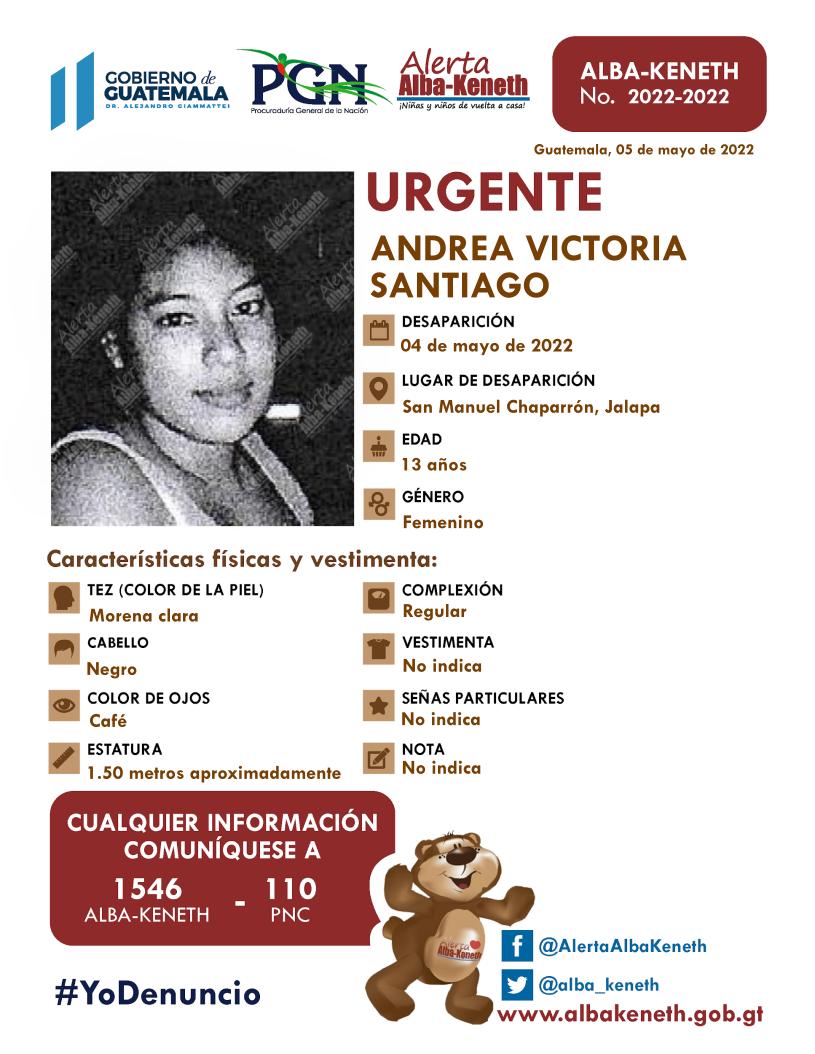 Andrea Victoria Santiago