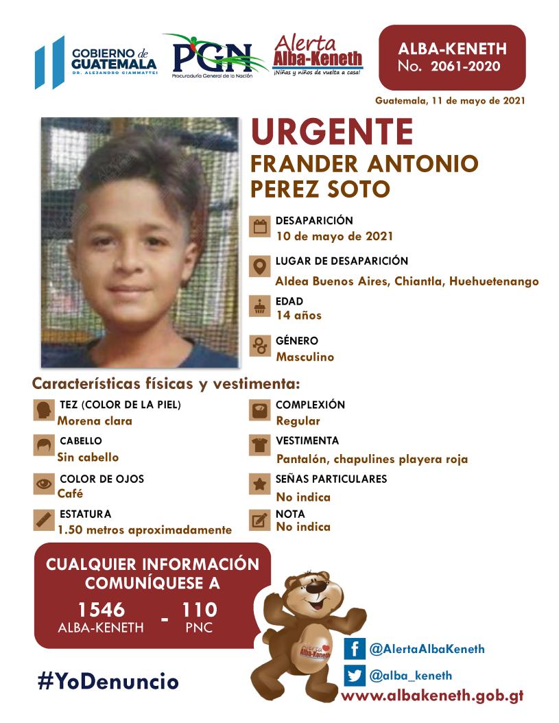 Frander Antonio Perez Soto