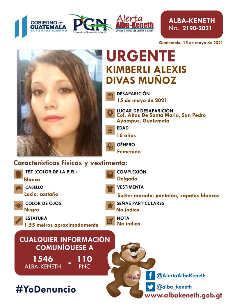 Kimberli Alexis Divas Muñoz