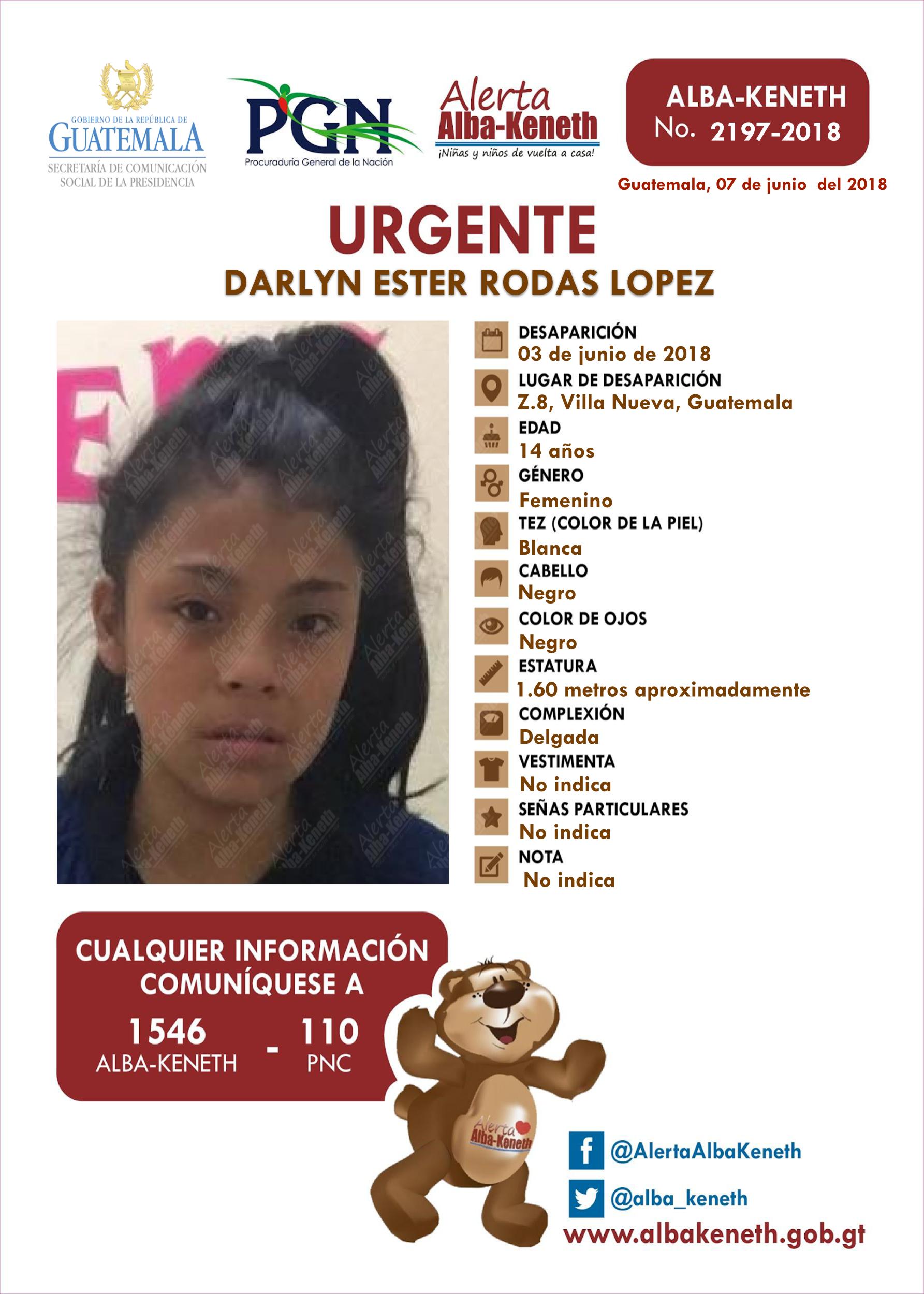 Darlyn Ester Rodas Lopez