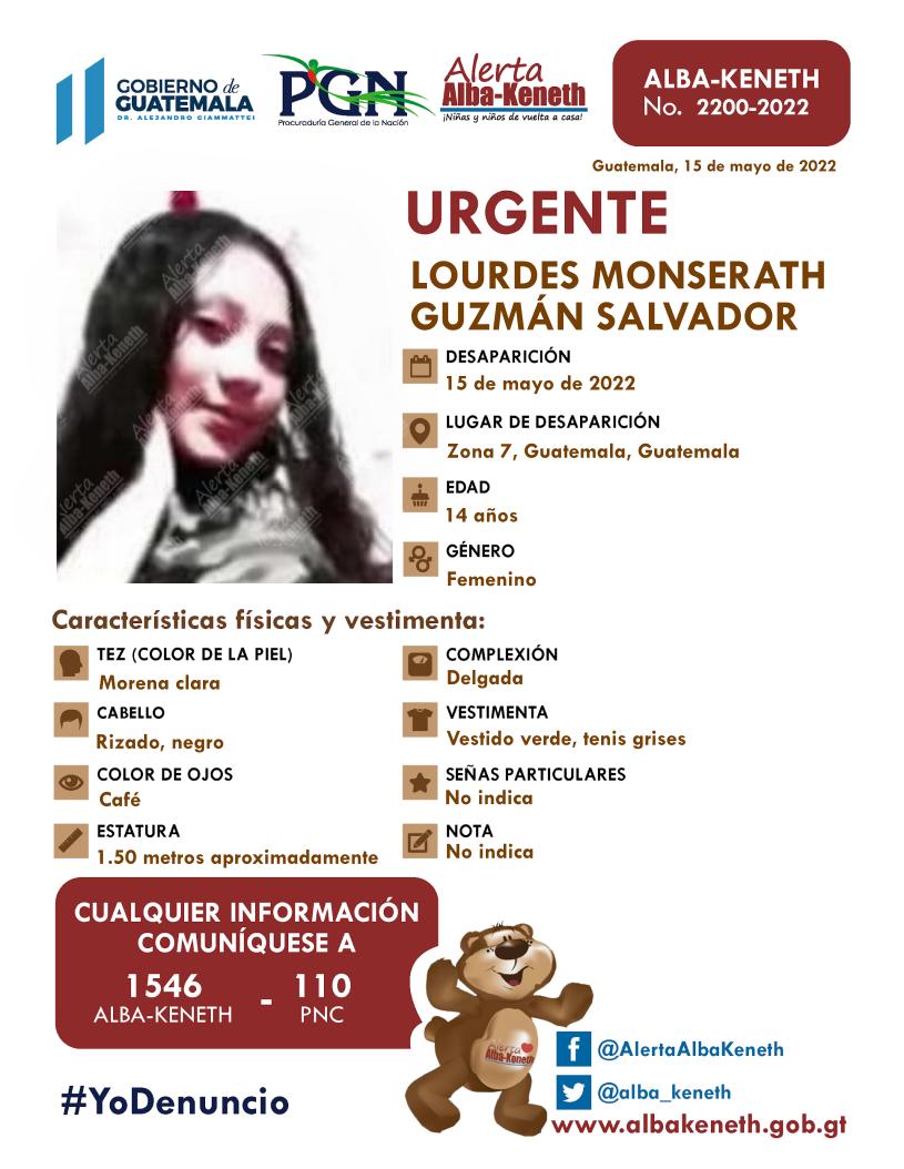 Lourdes Monserath Guzman Salvador