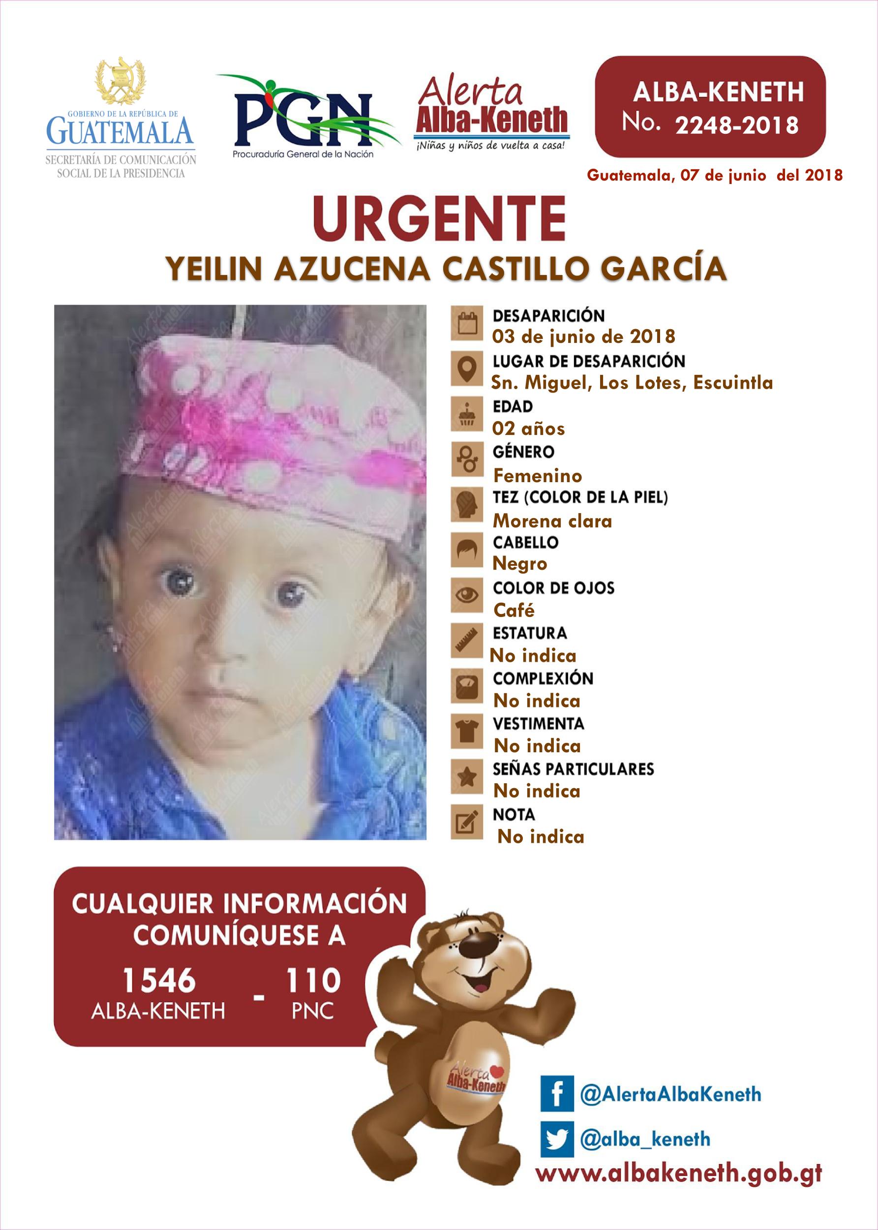 Yeilin Azucena Castillo Garcia