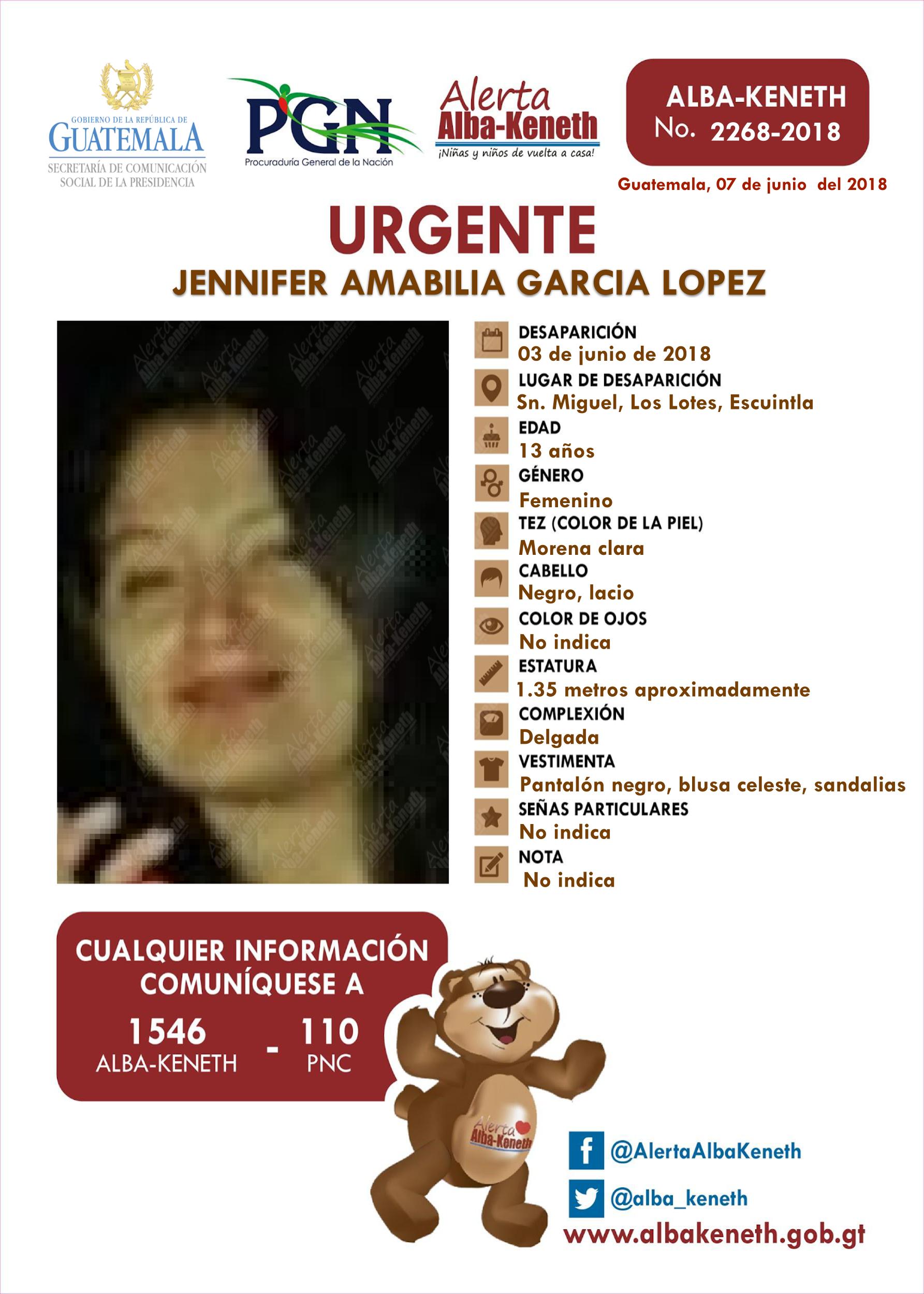 Jennifer Amabilia Garcia Lopez