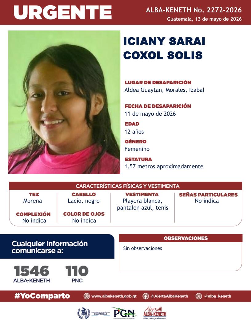 Iciany Sarai Coxol Solis