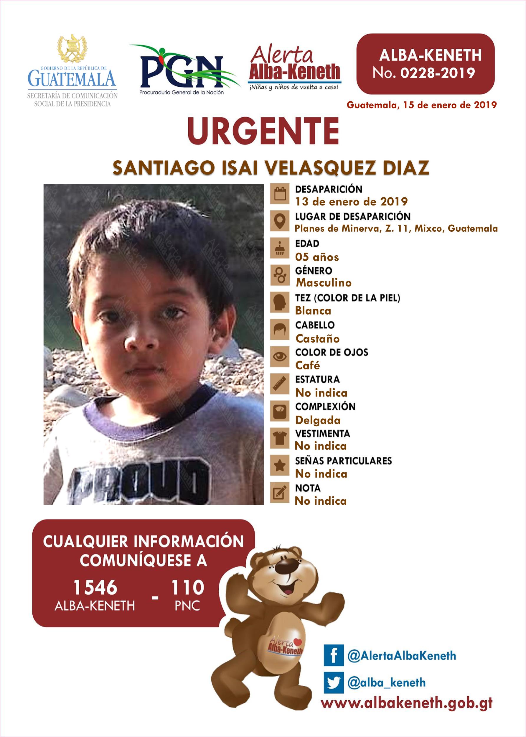 Santiago Isai Velasquez Diaz