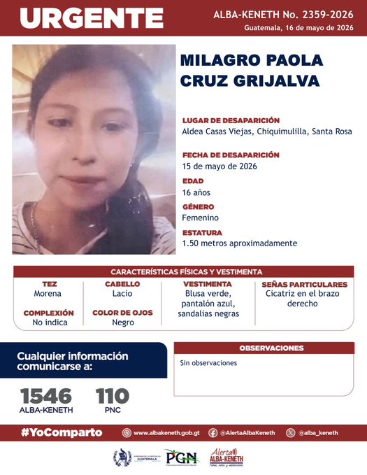 Milagro Paola Cruz Grijalva