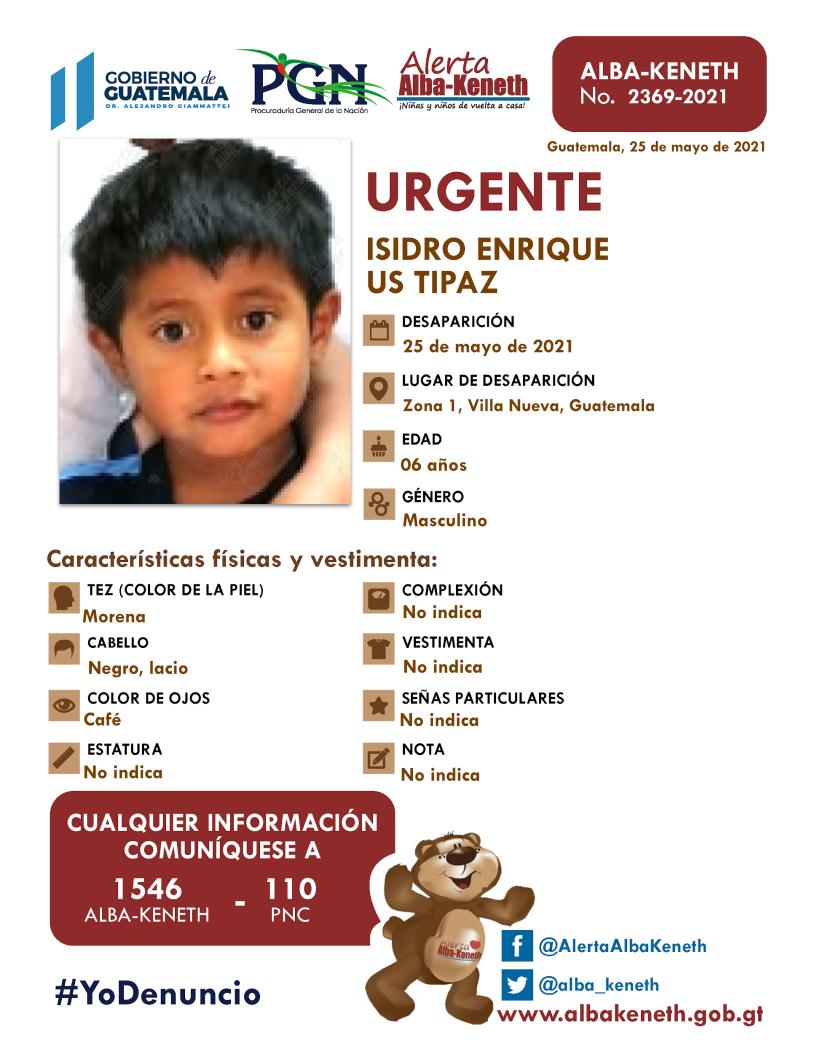 Isidro Enrique Us Tipaz