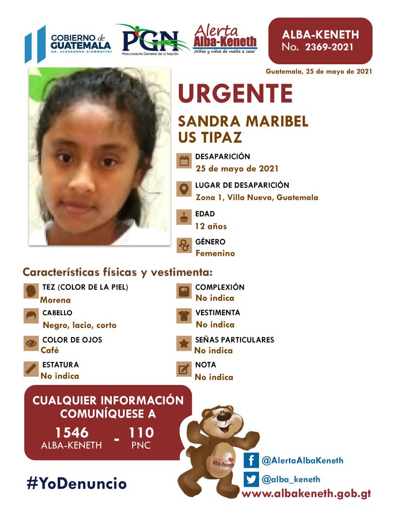 Sandra Maribel Us Tipaz