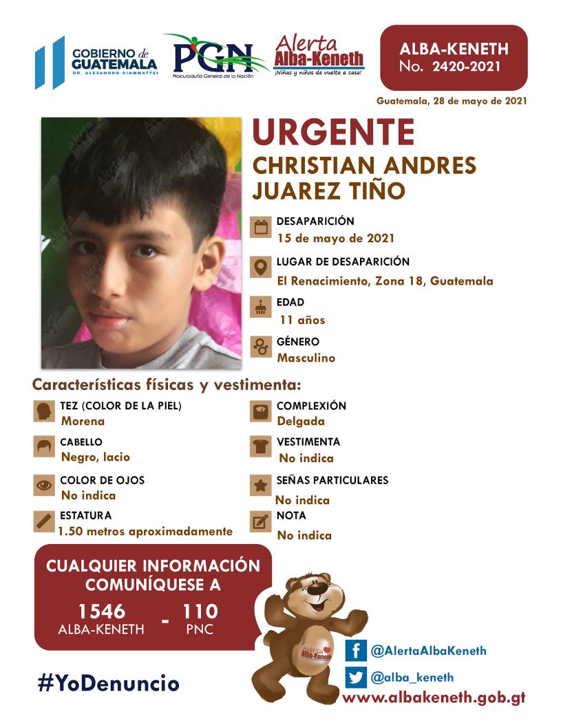 Christian Andres Juarez Tiño