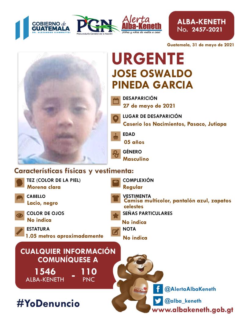 Jose Oswaldo Pineda Garcia