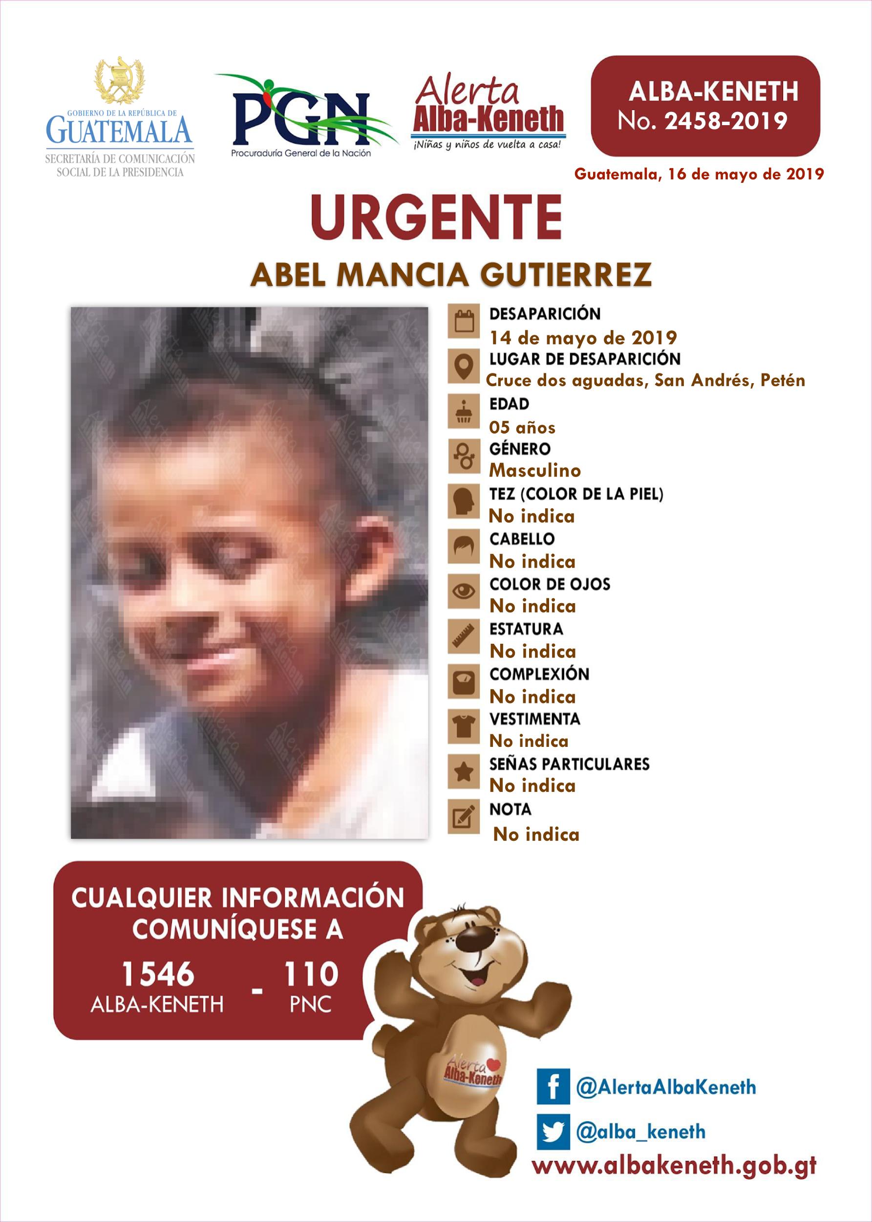 Abel Mancia Gutierrez