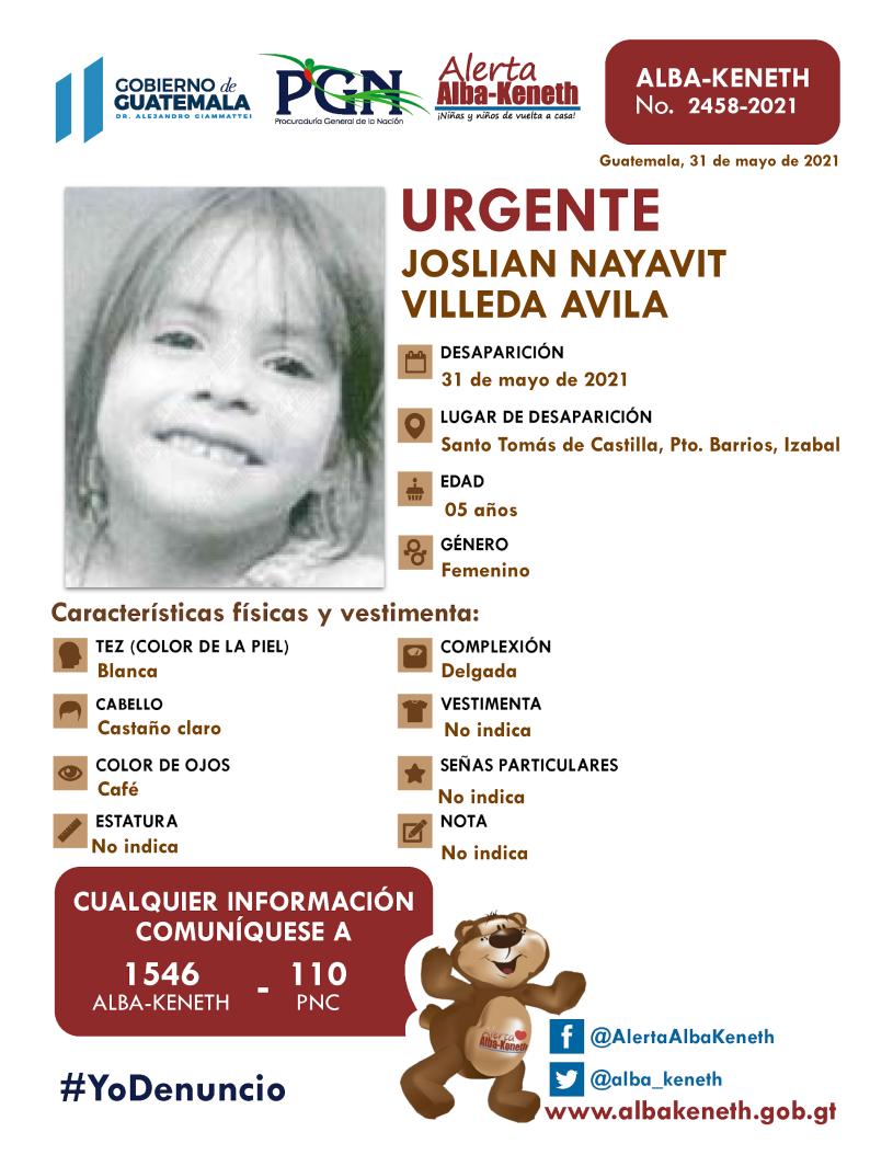 Joslian Nayavit Villeda Avila