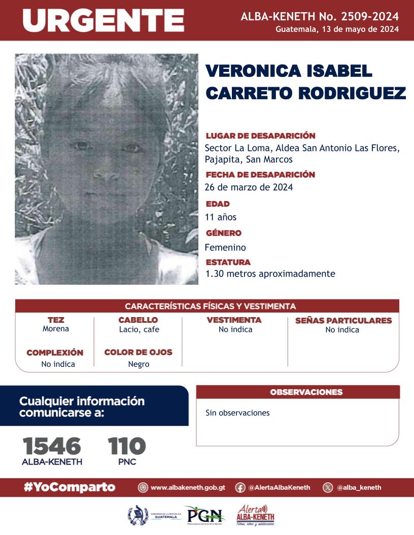 Veronica Isabel Carreto Rodriguez