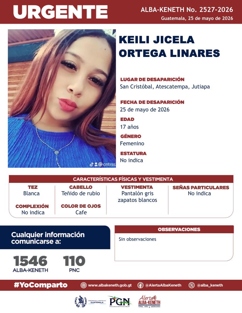 Keili Jicela Ortega Linares