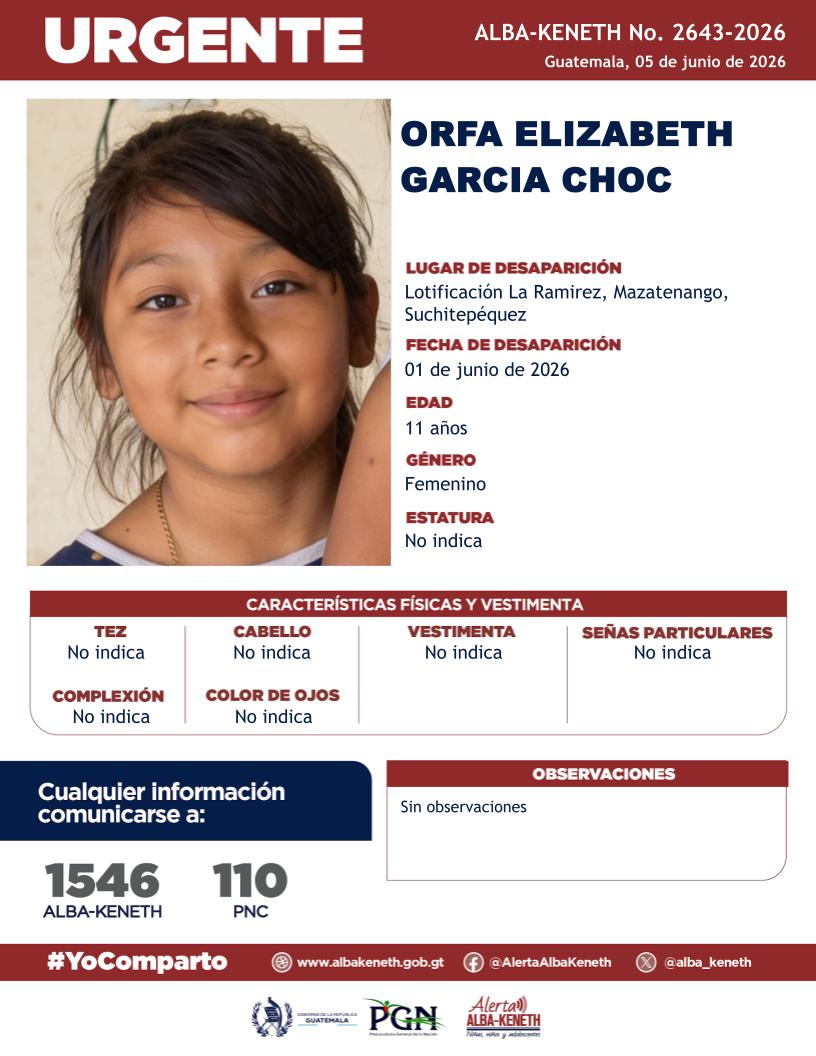 Orfa Elizabeth Garcia Choc