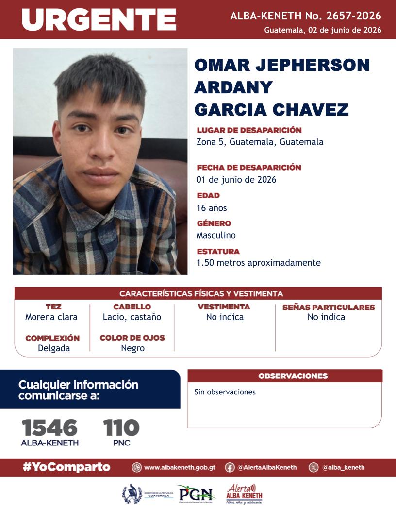 Omar Jepherson Ardany Garcia Chavez