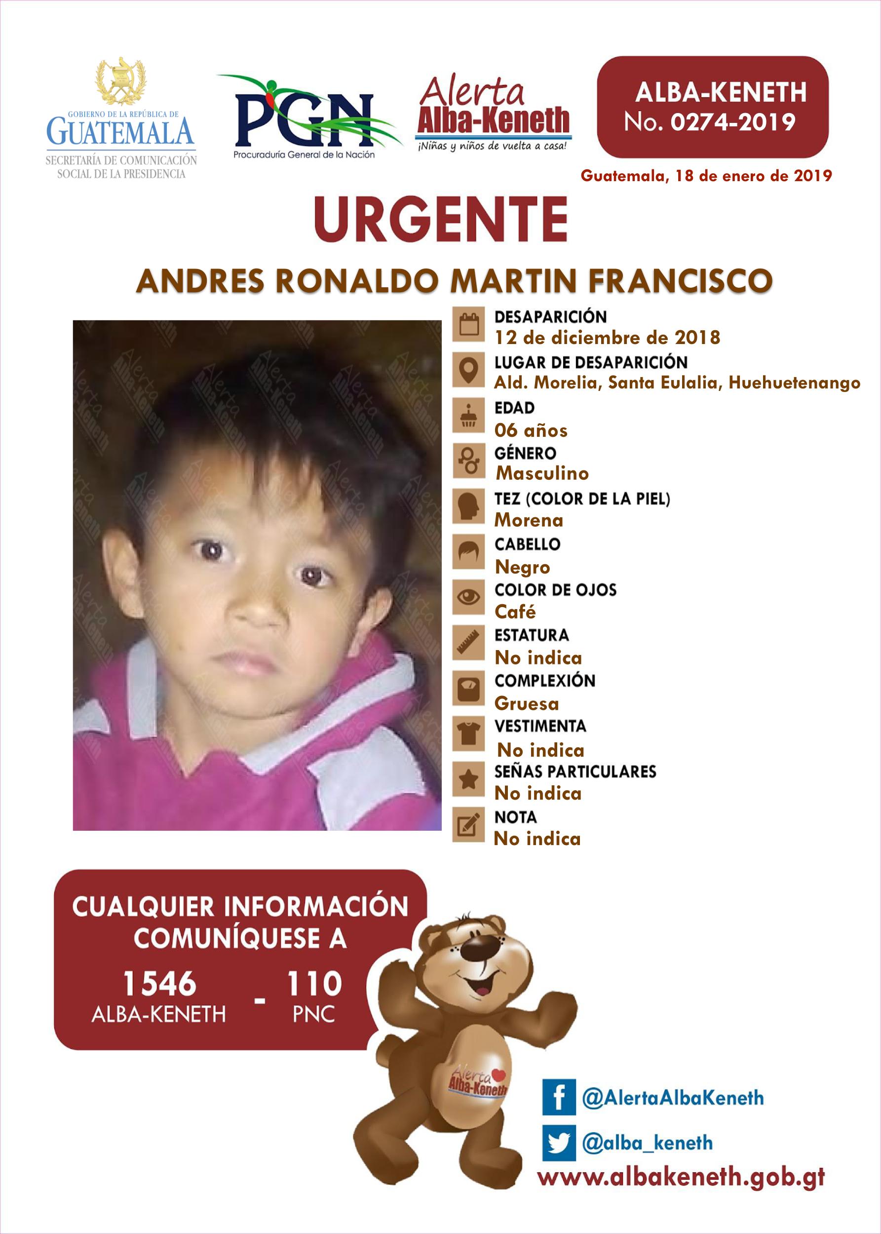 Andres Ronaldo Martin Francisco