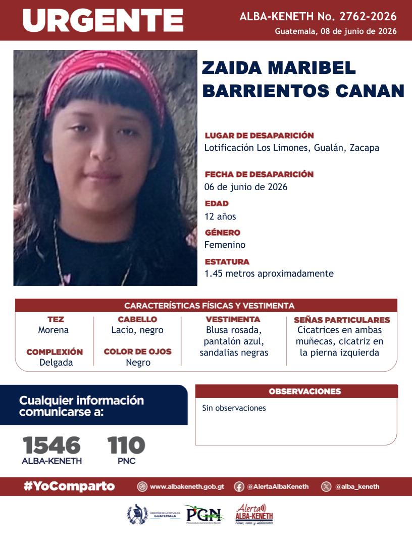 Zaida Maribel Barrientos Canan