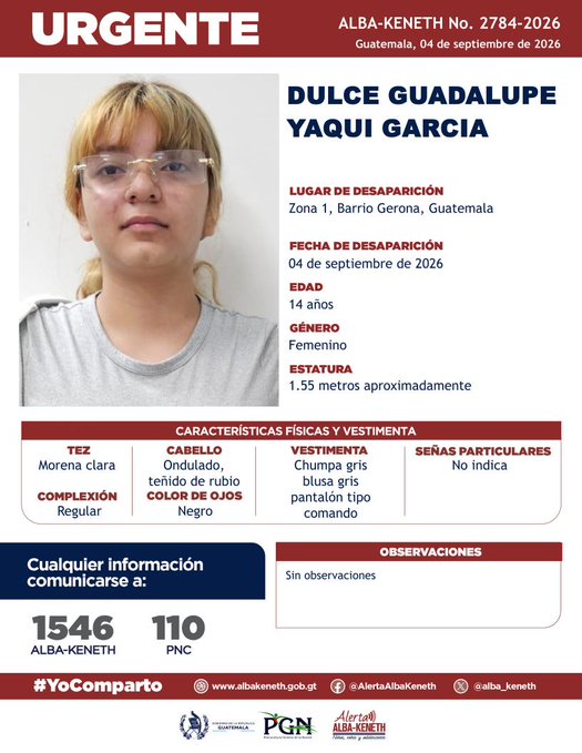Dulce Guadalupe Yaqui Garcia
