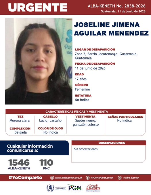 Joseline Jimena Aguilar Menendez