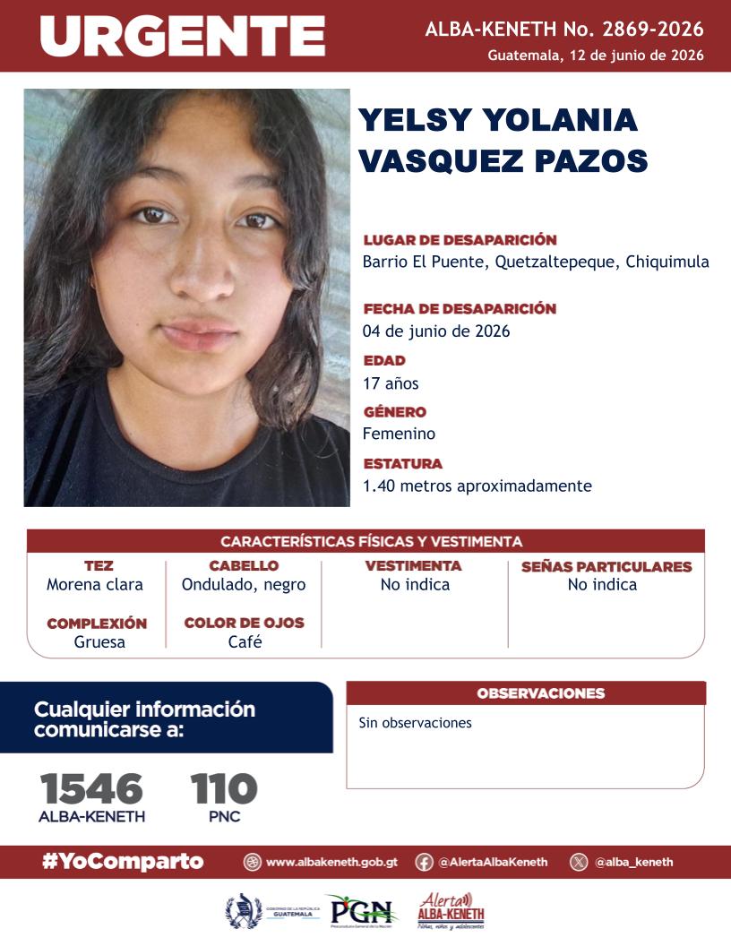 Yelsy Yolania Vasquez Pazos