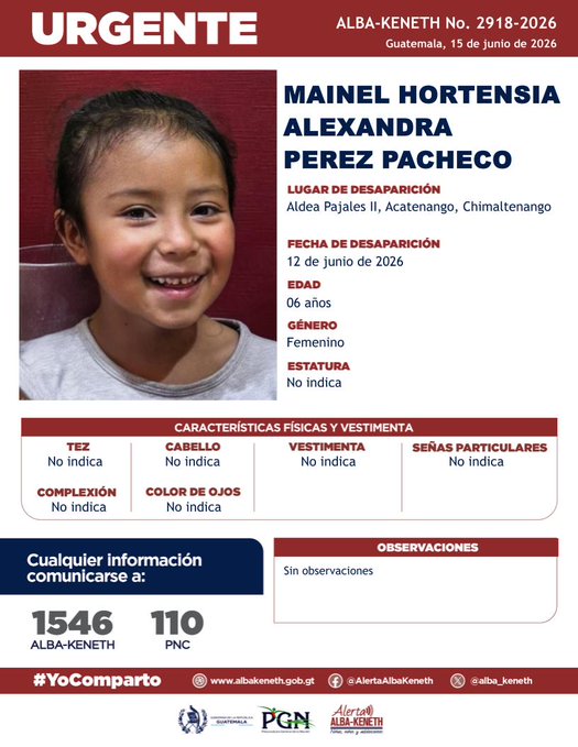 Mainel Hortensia Alexandra Perez Pacheco