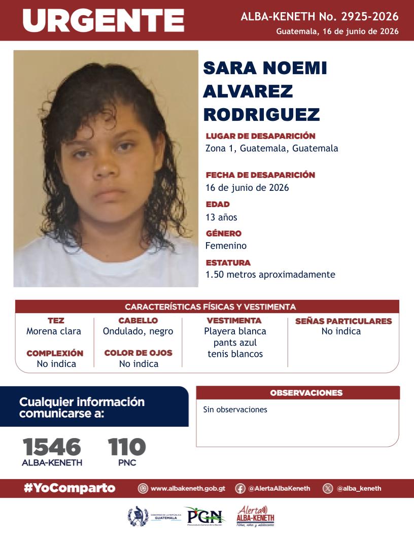 Sara Noemi Alvarez Rodriguez