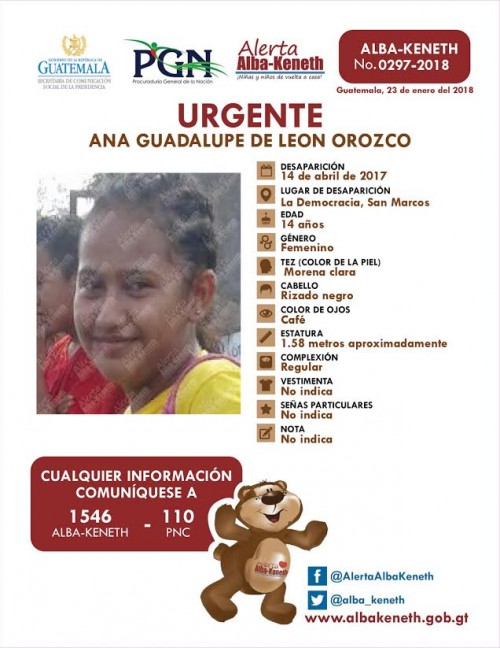 Ana Guadalupe de Leon Orozco