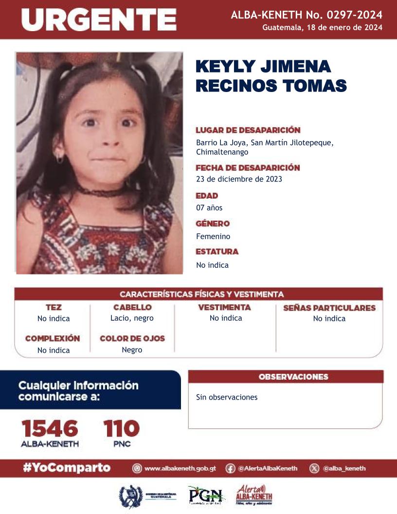 Keyly Jimena Recinos Tomas