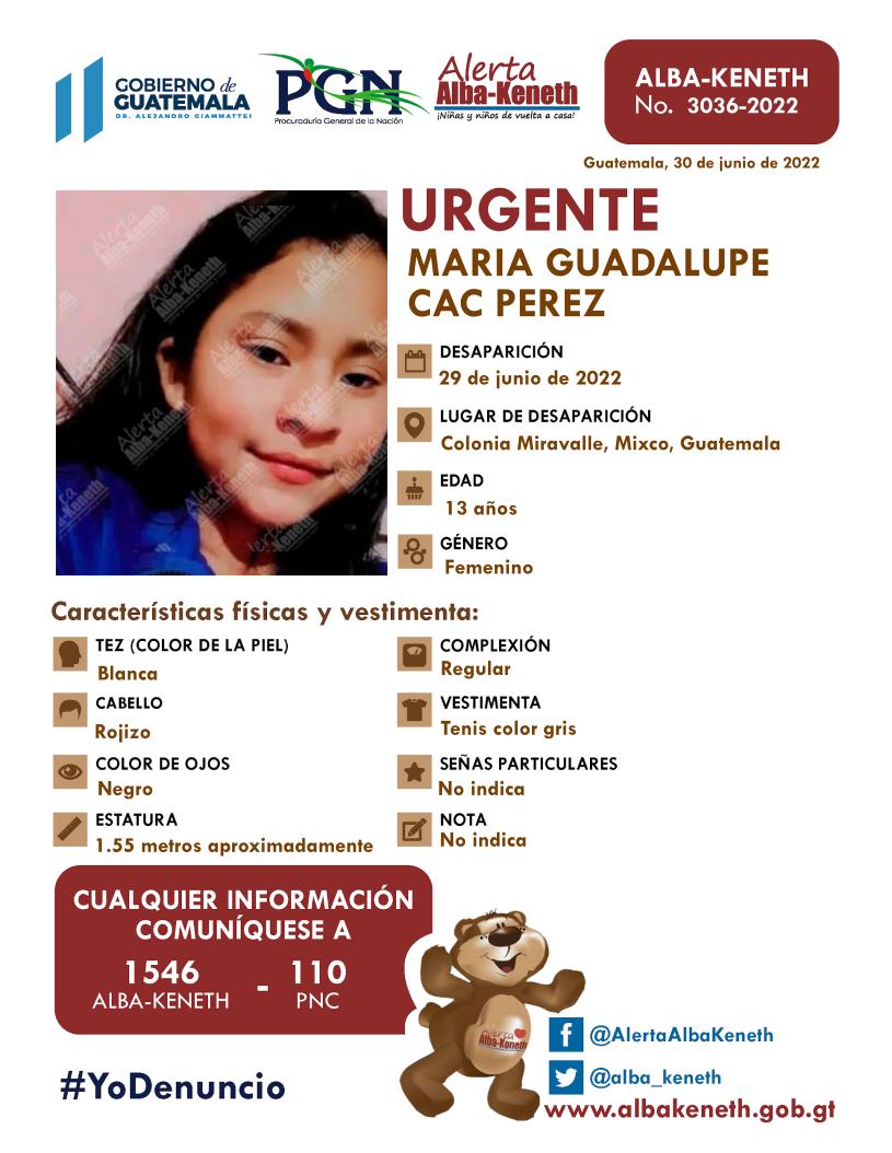 Maria Guadalupe Cac Perez