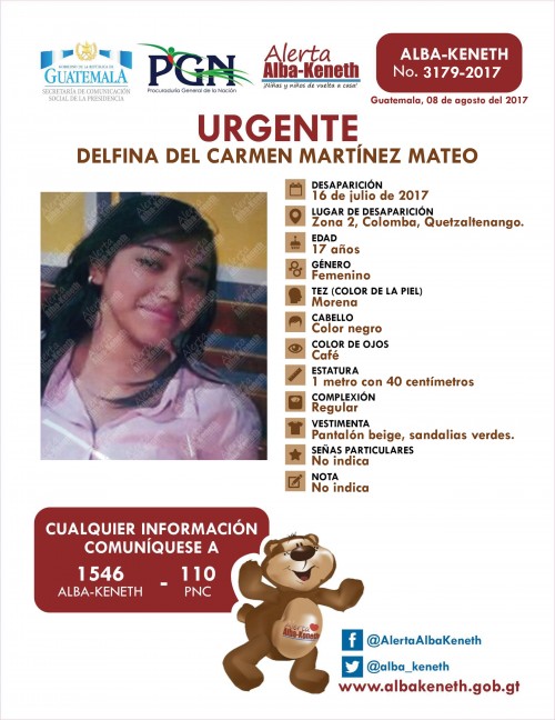 Delfina Del Carmen Martínez Mateo